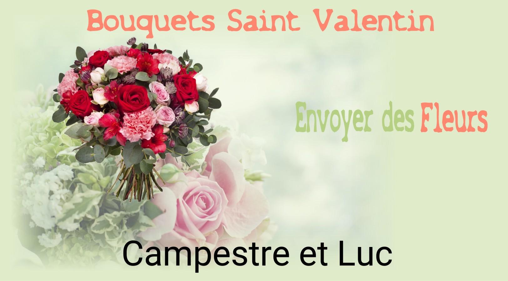 Roses de Saint-Valentin livrées à Campestre-et-Luc